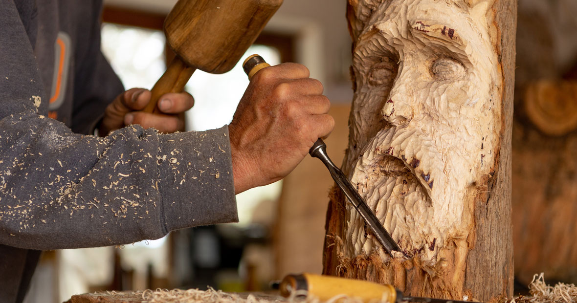 sculpture sur bois